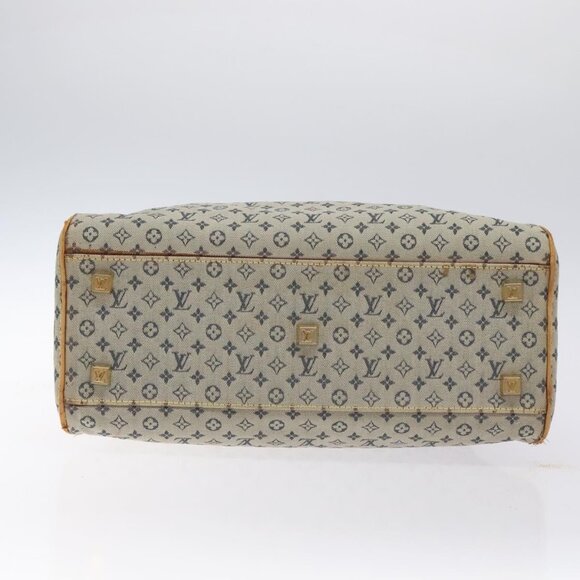 LOUIS VUITTON Monogram Mini Marie Hand Bag Blue M92003 LV Auth ti3219 - Picture 6 of 16
